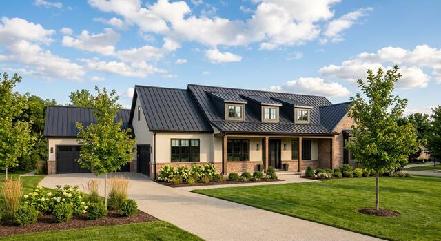 Metal Roofing work by Lakeway Roofing